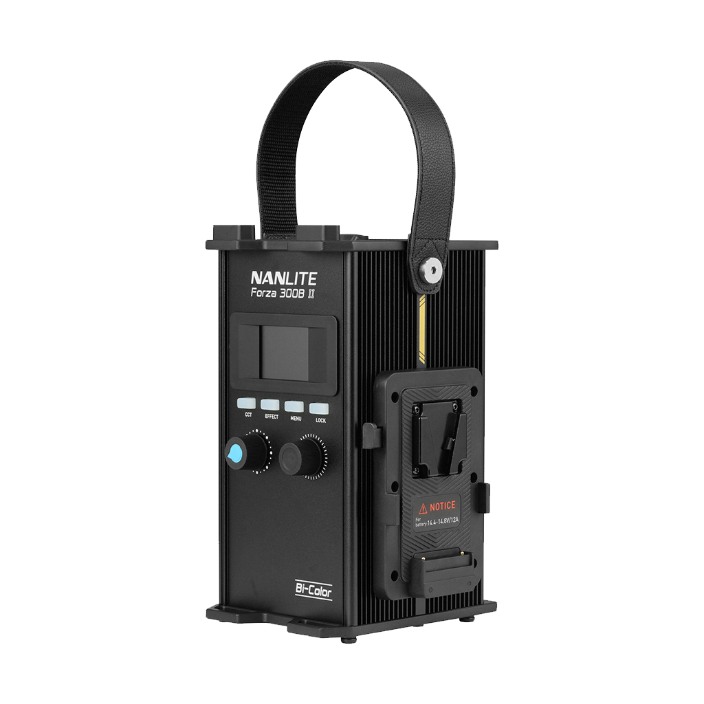 Nanlite Forza 300B II Bi-Color LED Monolight (Travel 2-Light Kit)