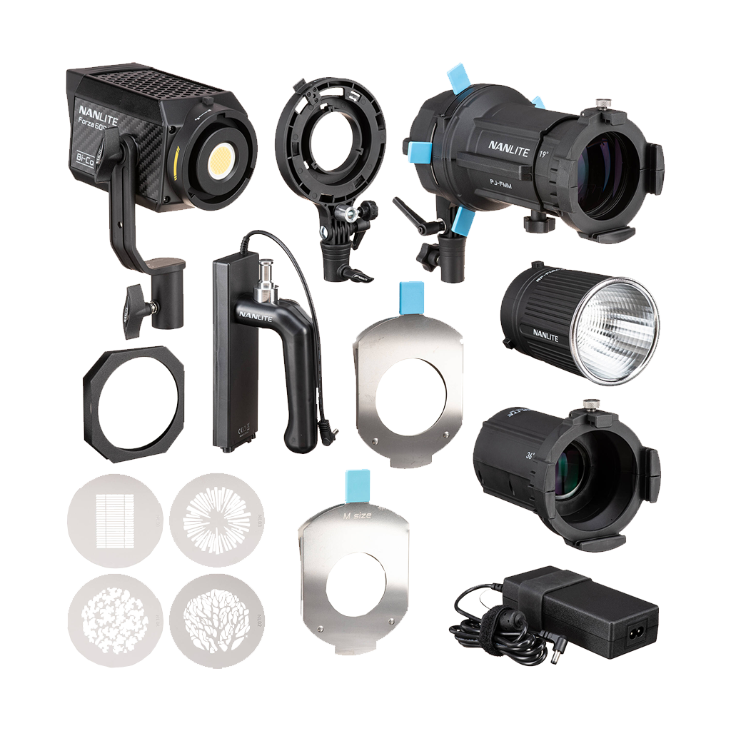 Nanlite Forza 60B II Bi-Color LED Monolight (Projection Kit)