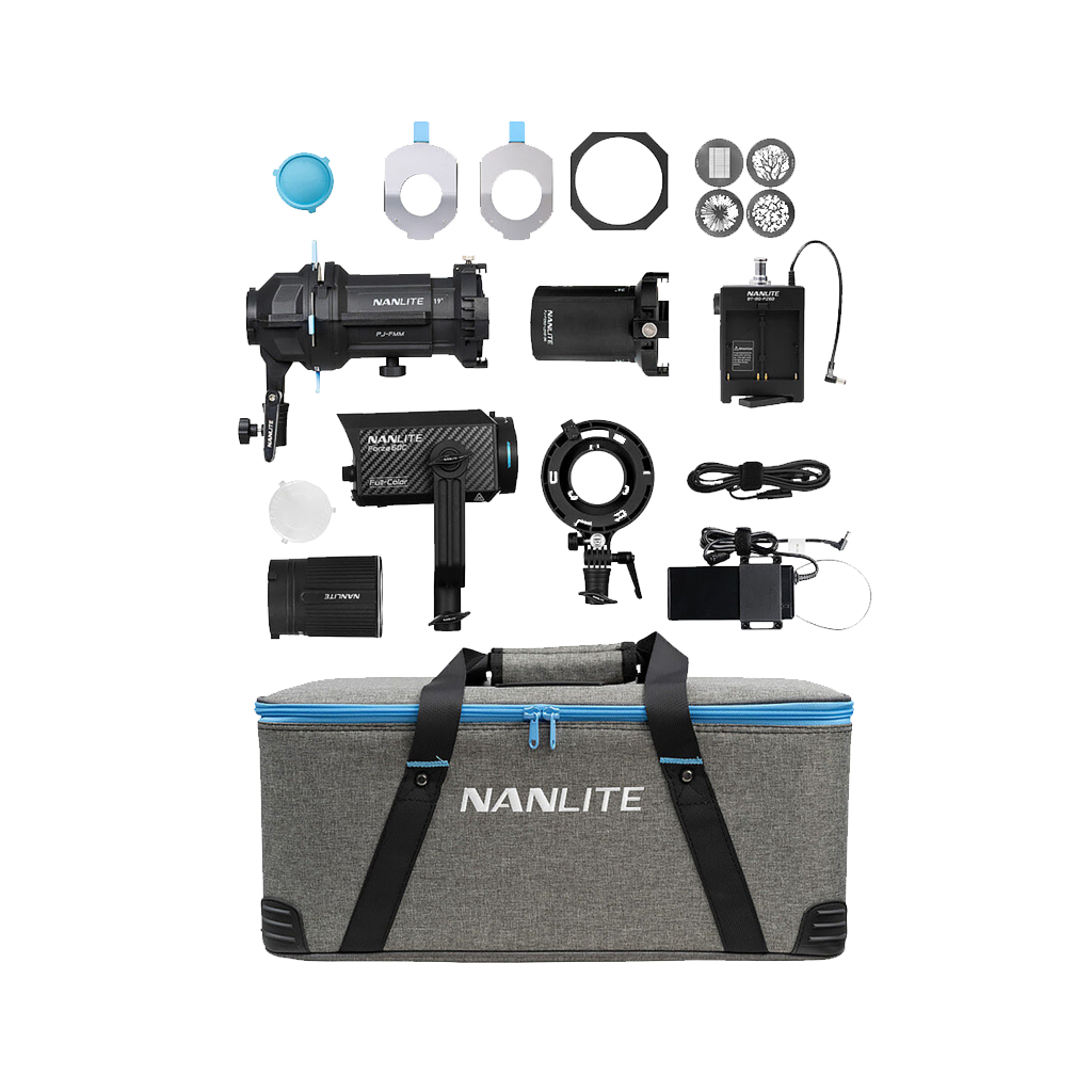 Nanlite Forza 60C RGB LED Monolight (Projection Attachment Kit)