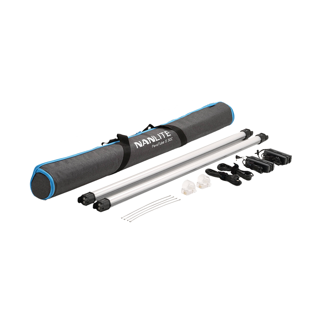 Nanlite PavoTube II 30C RGB LED Tube Light (120cm, 2-Light Kit)