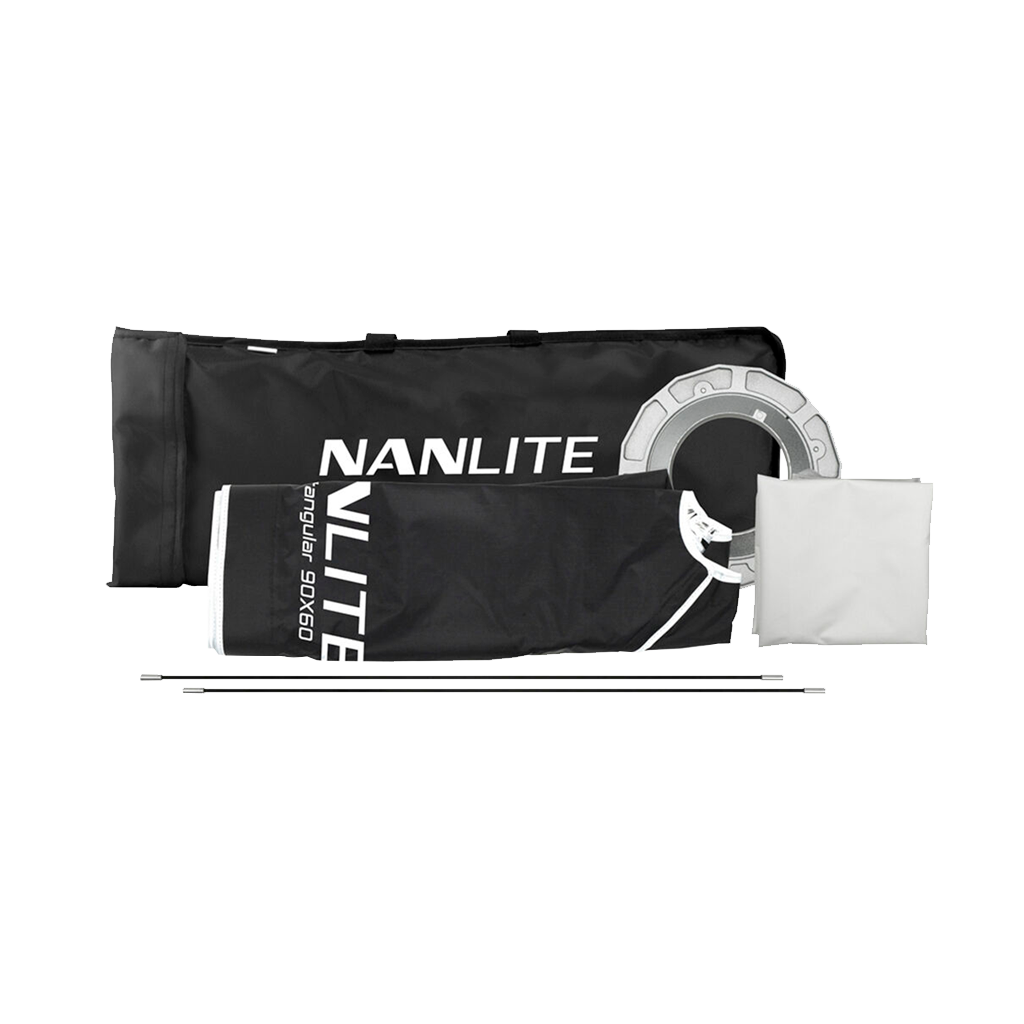 Nanlite Rectangular Softbox with Bowens Mount (90x60cm)