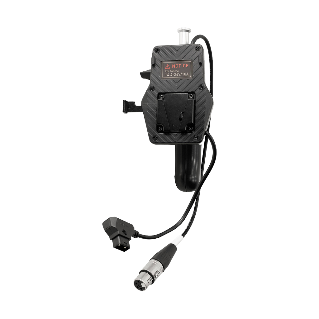 Nanlite V-Mount Battery Grip with 4-Pin XLR Connector for Forza LED Lights