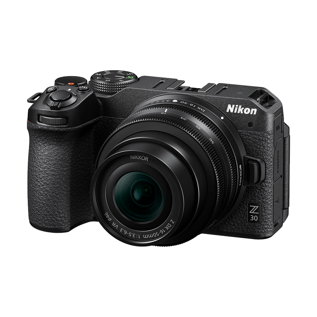 Nikon Z30 Mirrorless Camera Body with 16-50mm f3.5-6.3 Lens + 50-250mm f4.5-6.3 Lens + Bag and 32gb SD Card