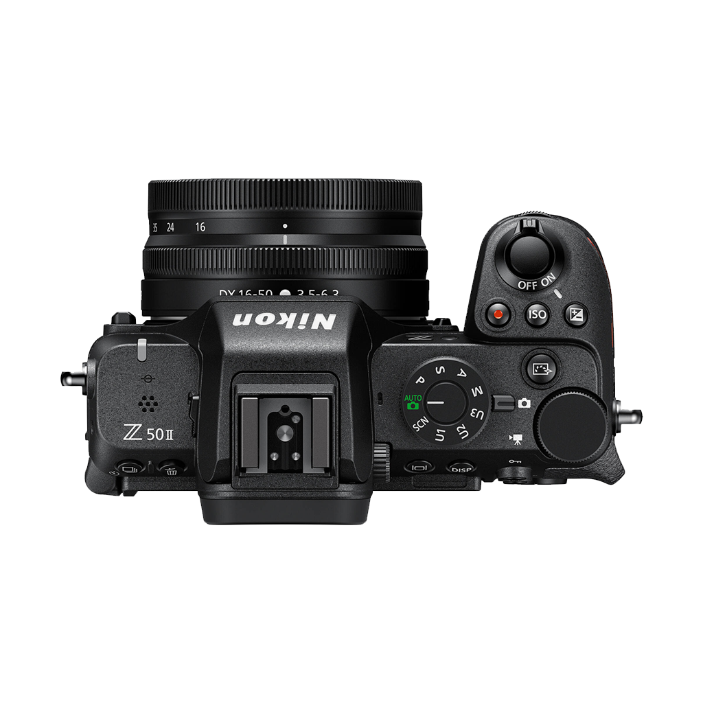 Nikon Z50 II Mirrorless Digital Camera with 16-50 + 50-250 and 35mm Lenses + Bag and Card