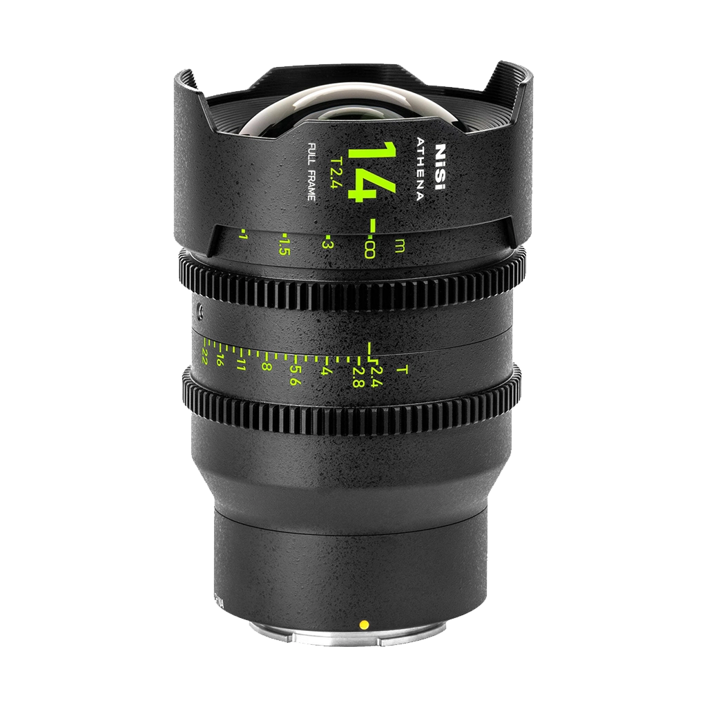 NiSi ATHENA PRIME 14mm T2.4 Full-Frame Lens (PL Mount)