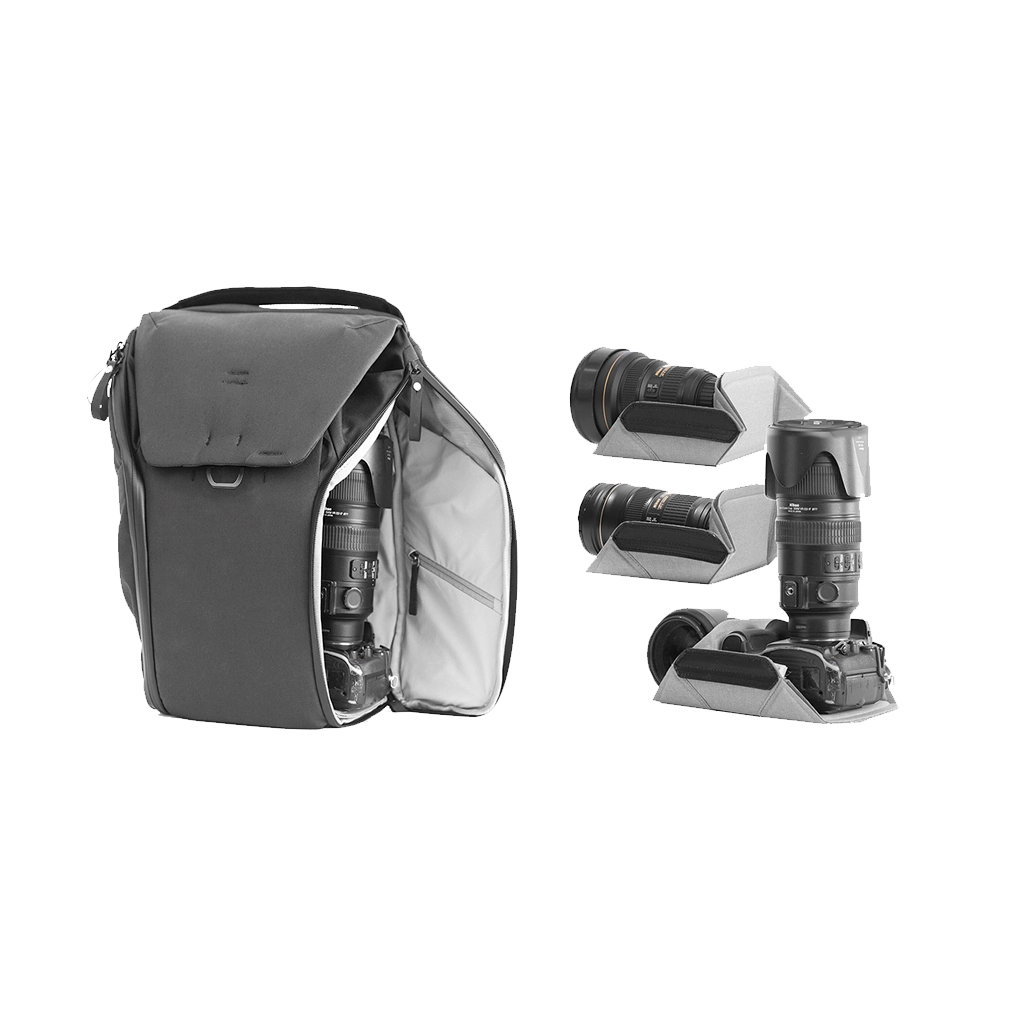 Peak Design Everyday Backpack v2 (Black, 20L - PFAS-Free)