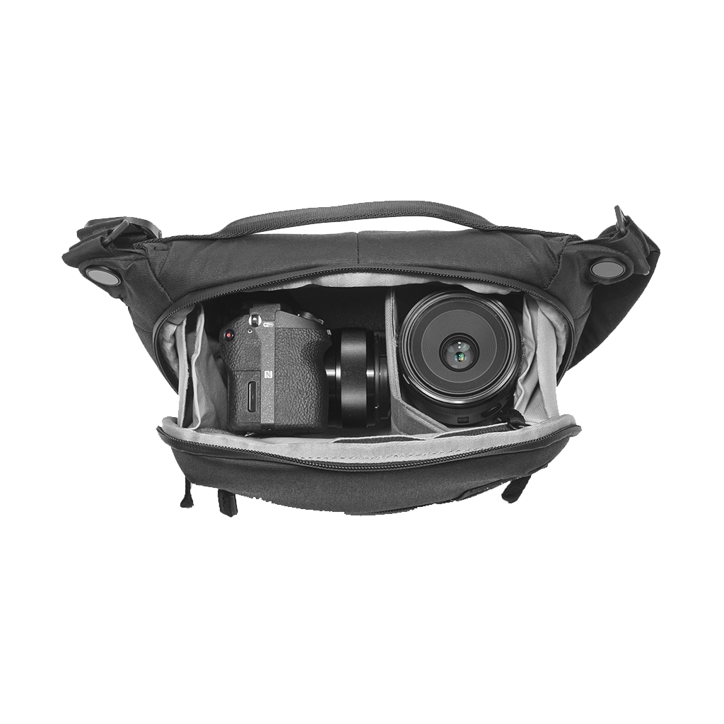 Peak Design Everyday Sling 3L v2 (Black - PFAS-Free)