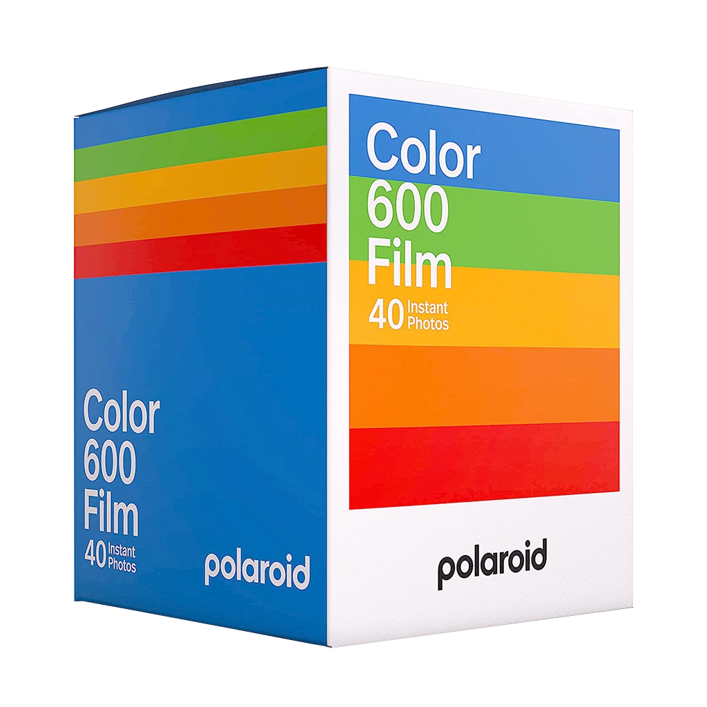 Polaroid Color 600 Instant Film (5-Pack, 40 Exposures)
