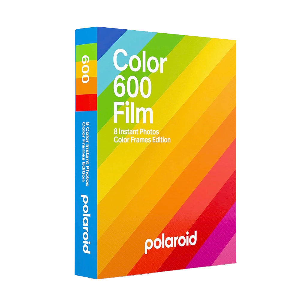Polaroid Color 600 Instant Film Color Frames (8 Exposures)