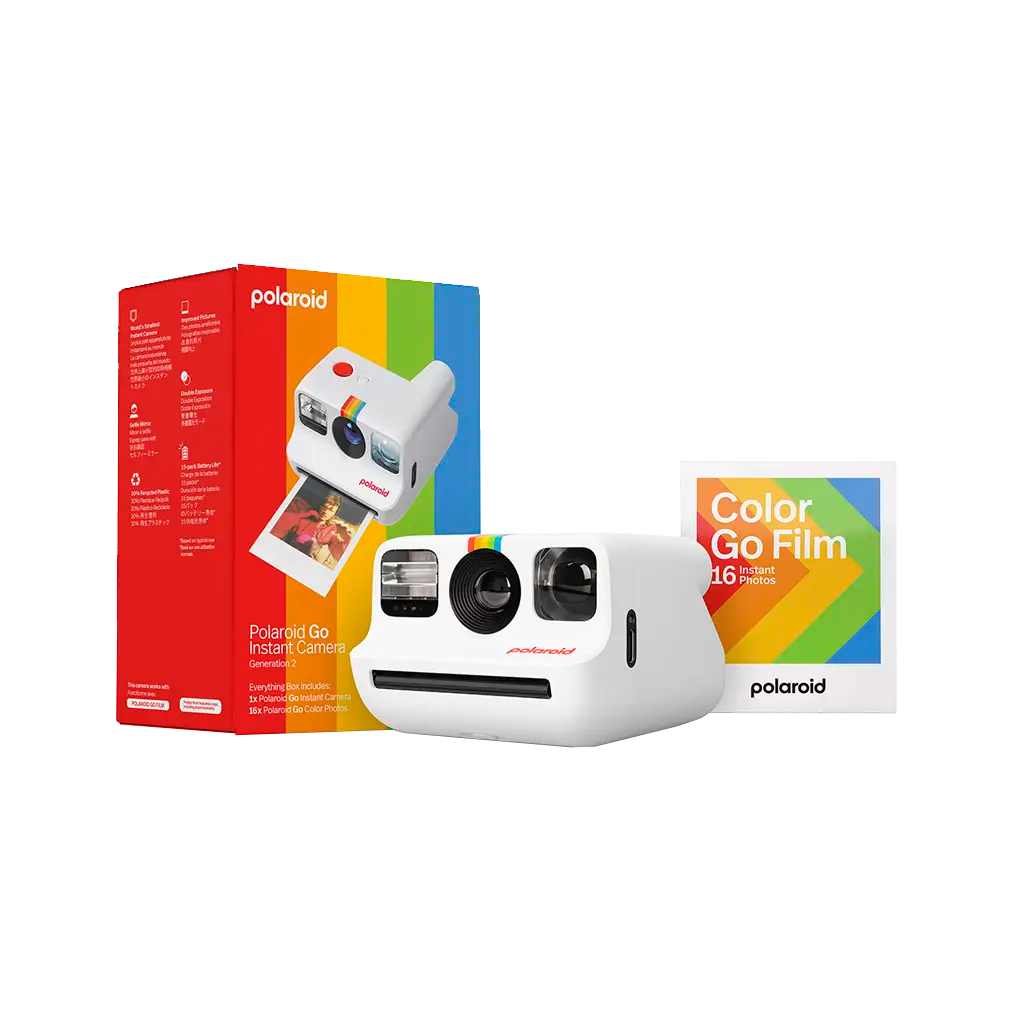 Polaroid Go Generation 2 Instant Film Camera Everything Box (White)