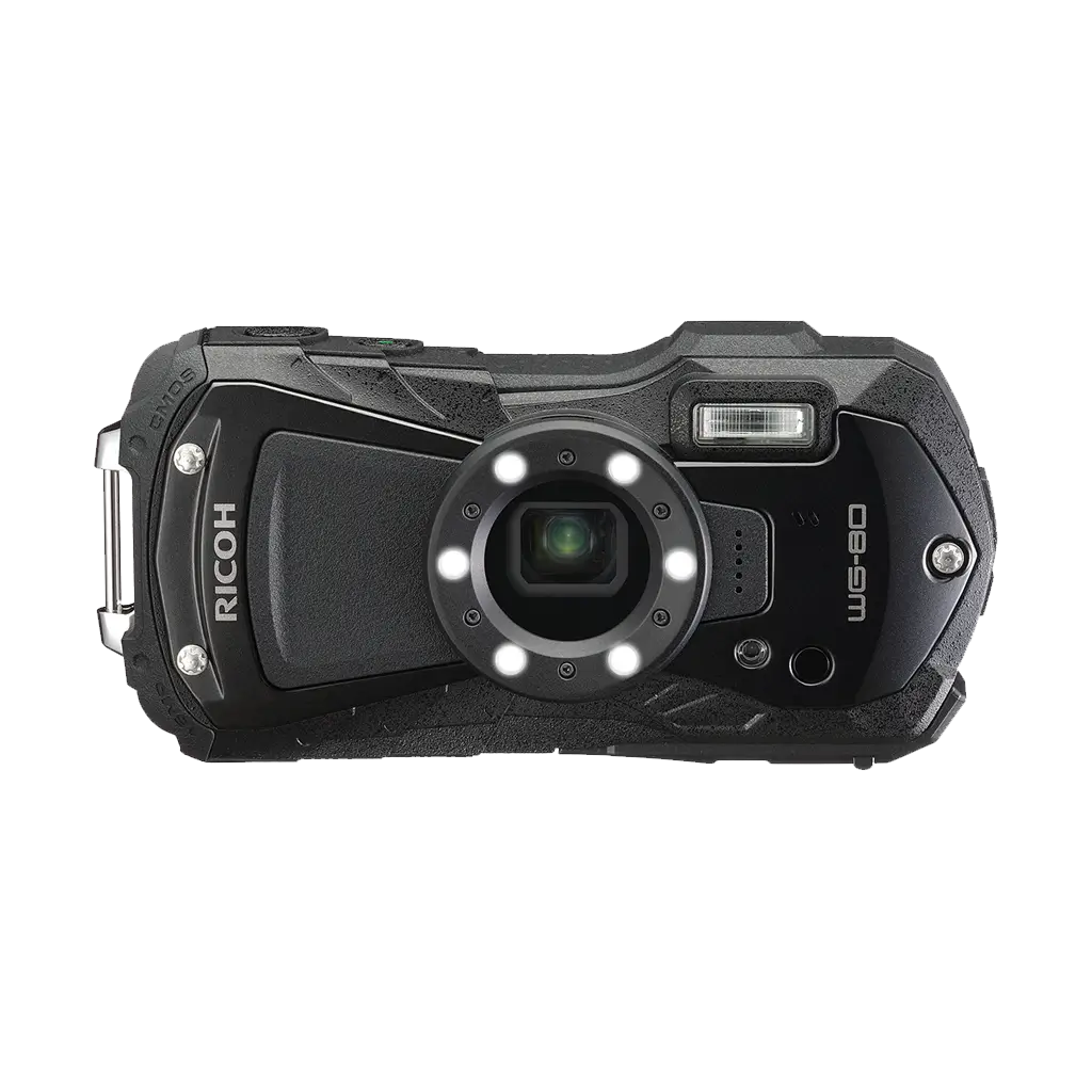 Ricoh WG-80 Digital Camera (Black)