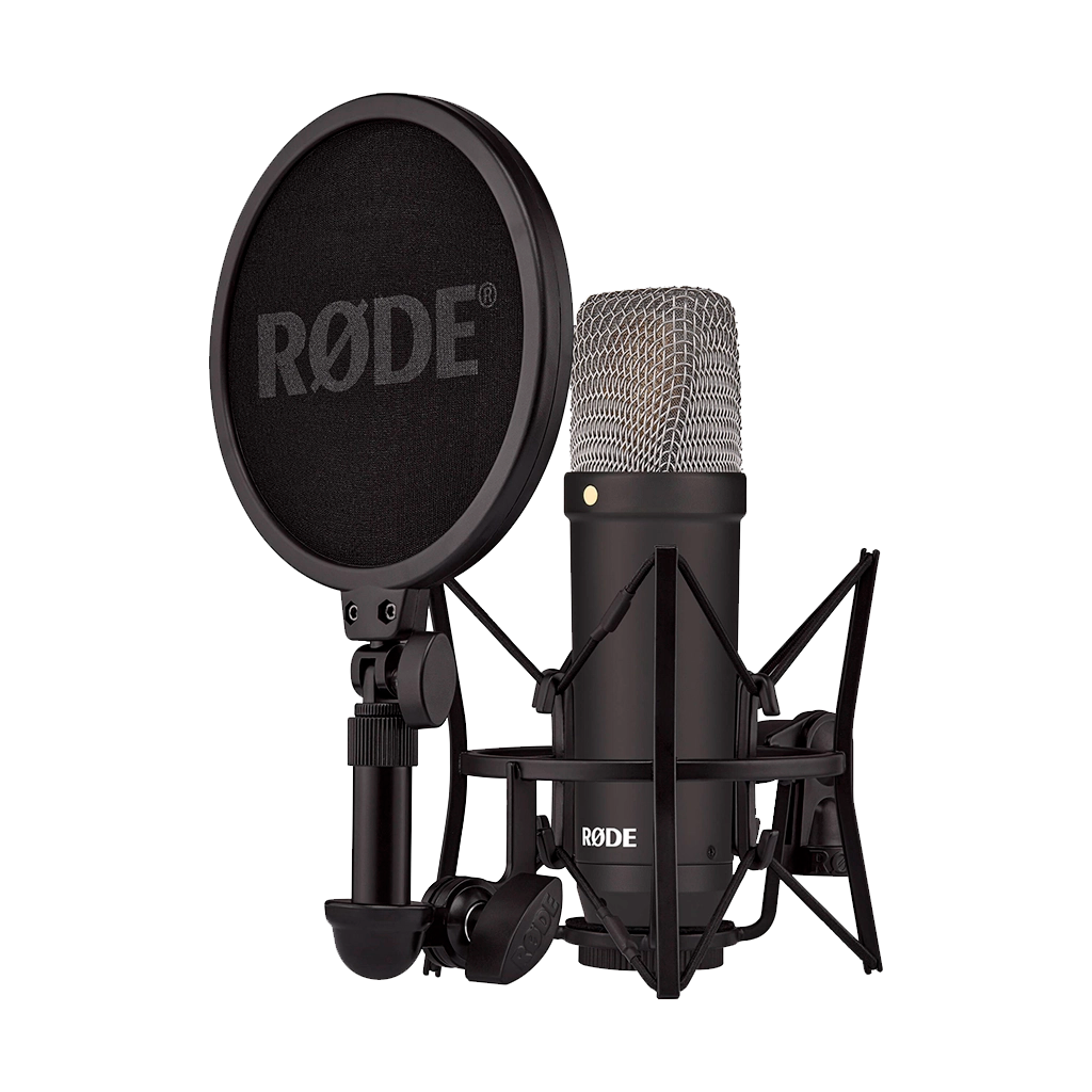 Rode NT1 Signature Series Large-Diaphragm Condenser Microphone (Black)