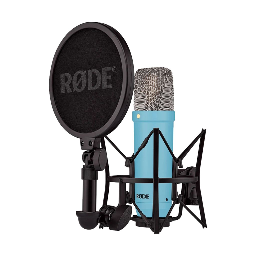 Rode NT1 Signature Series Large-Diaphragm Condenser Microphone (Blue)