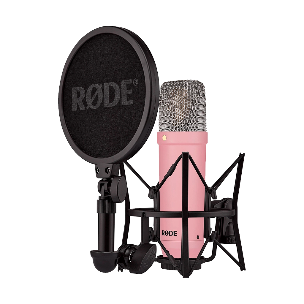 Rode NT1 Signature Series Large-Diaphragm Condenser Microphone (Pink)
