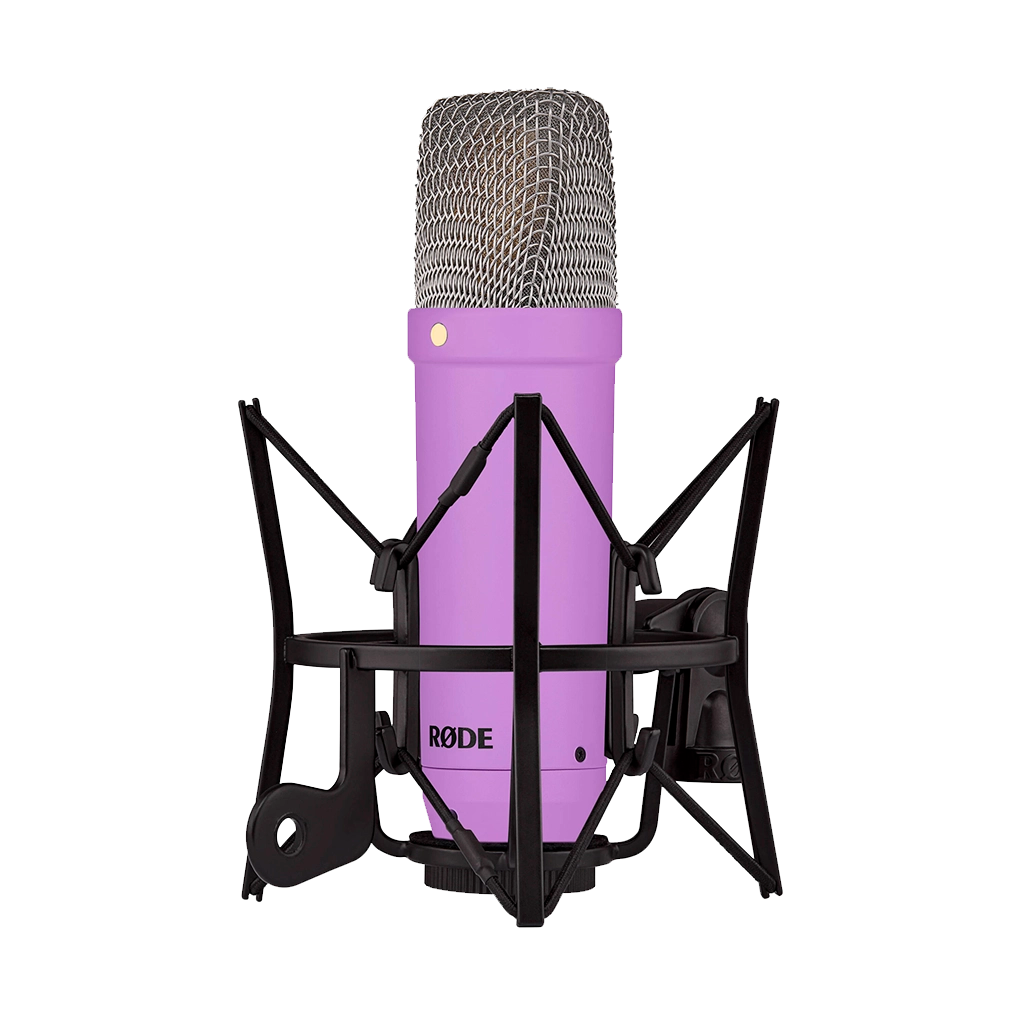 Rode NT1 Signature Series Large-Diaphragm Condenser Microphone (Purple)