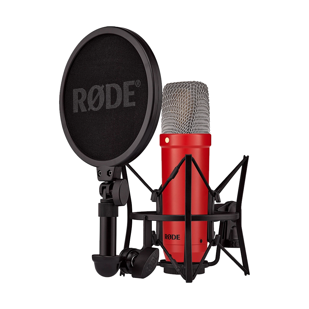 Rode NT1 Signature Series Large-Diaphragm Condenser Microphone (Red)