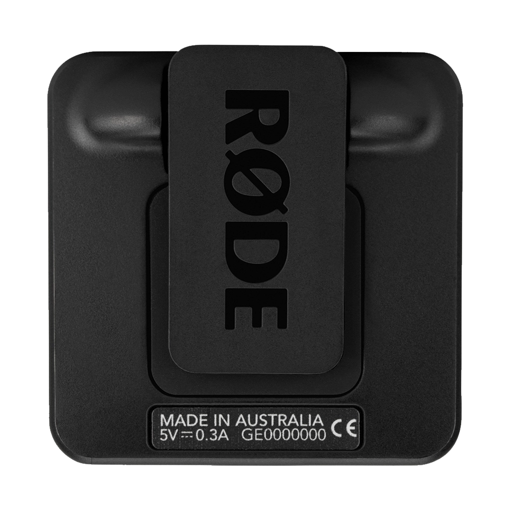 Rode Wireless GO II TX Transmitter/Recorder for Wireless GO II System (2.4 GHz, Black)