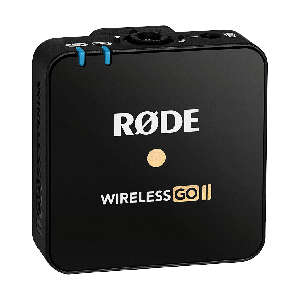 Rode Wireless GO II TX Transmitter/Recorder for Wireless GO II System (2.4 GHz, Black)