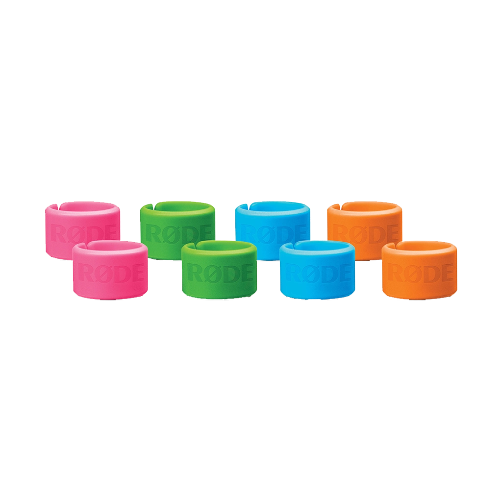 Rode XLR-ID Color-Coordinated XLR Rings (Set of 8)