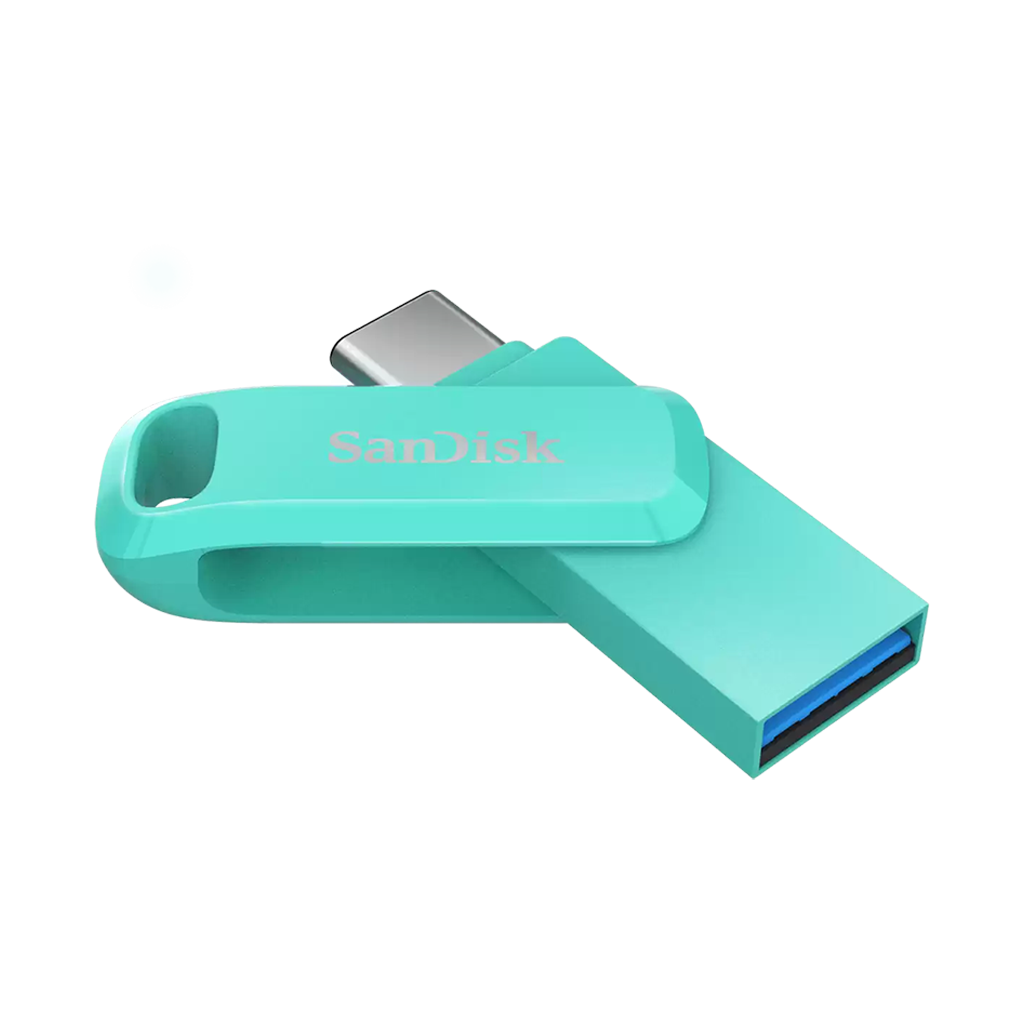 SanDisk 256GB Ultra Dual Drive Go USB Type-C (Tiffany Green)