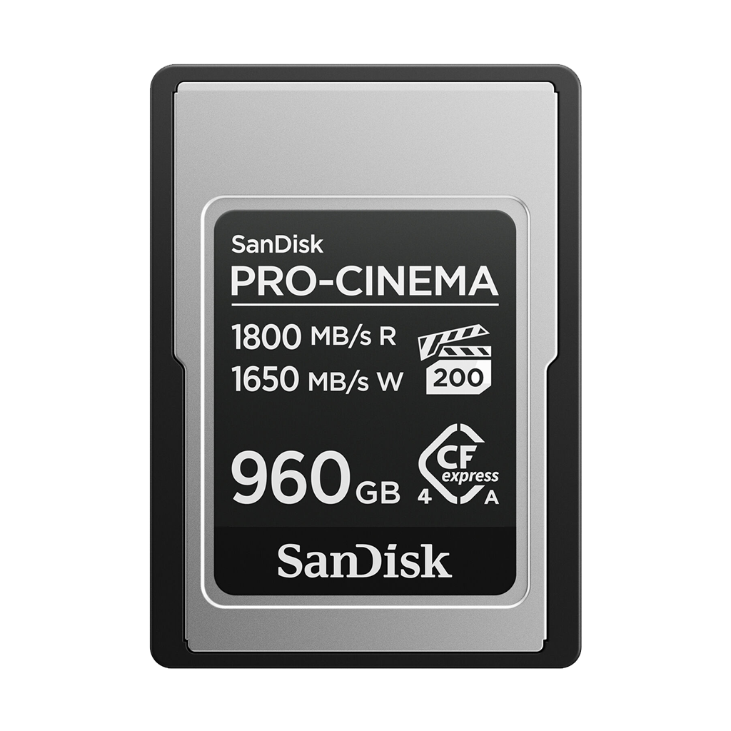 SanDisk 960GB PRO-CINEMA CFexpress Type A Memory Card