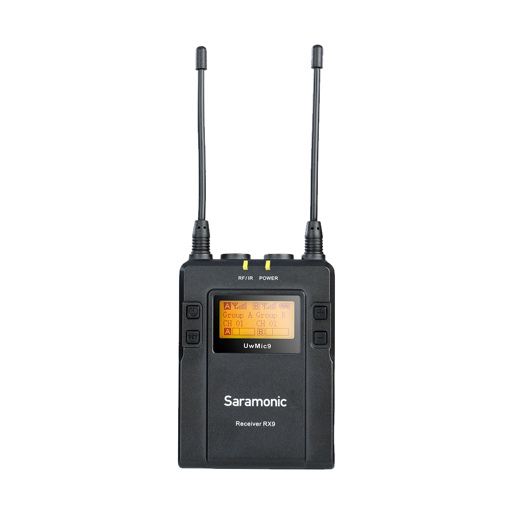 Saramonic UwMic9-RX9 Dual-Channel Camera-Mount Wireless Receiver