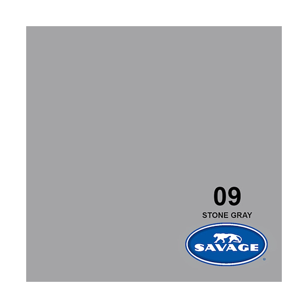 Savage Background Paper Stone Gray 09 (2.72m x 11m)