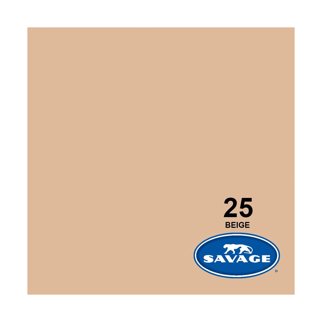 Savage Background Paper Beige 25 (2.72m x 11m)