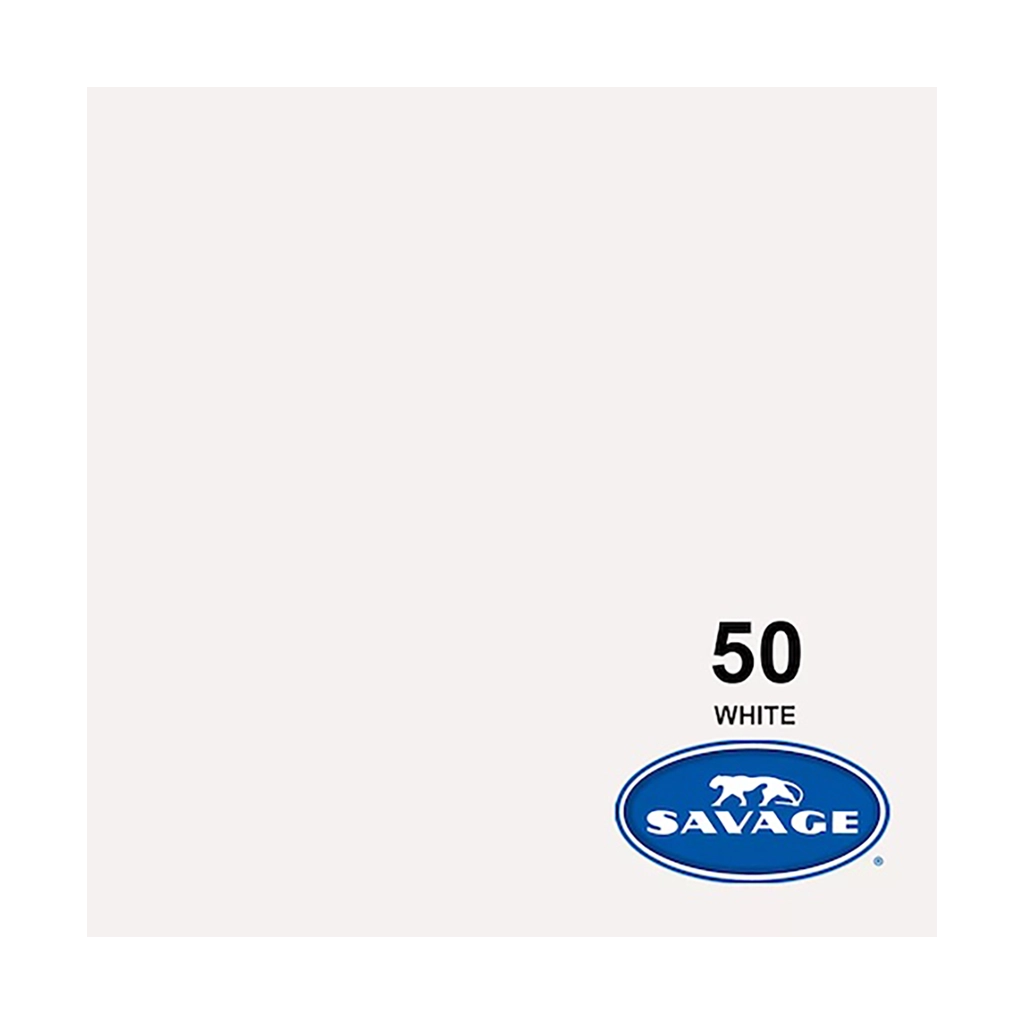 Savage Background Paper White 50 (2.18m x 11m)