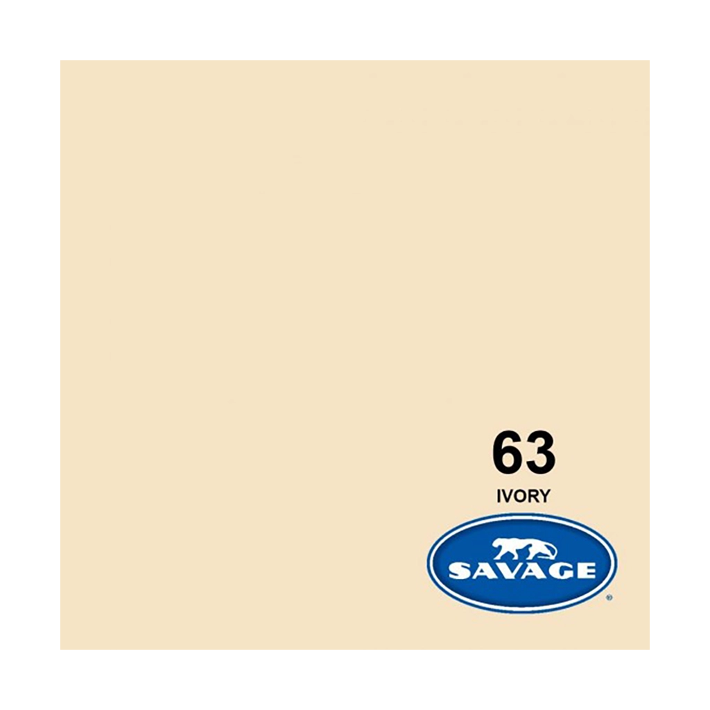 Savage Background Paper Ivory 63 (2.72m x 11m)