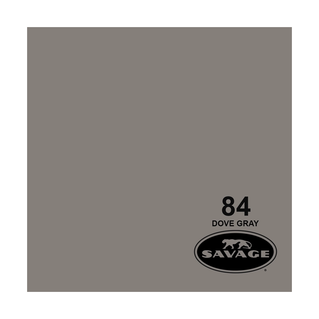 Savage Background Paper Dove Gray 84 (1.35m x 11m)