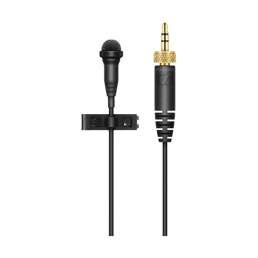 Sennheiser ME 2 Omnidirectional Lavalier Microphone with Locking 3.5mm Connector (Black)