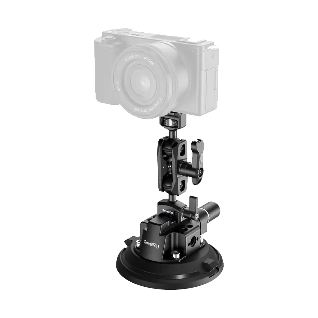 SmallRig 4" Suction Cup Camera Mount Kit for Vehicle Capture