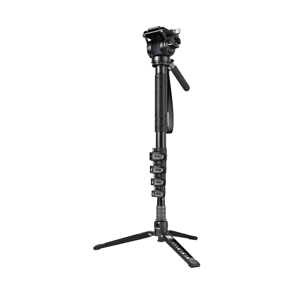 SmallRig 5-Section Aluminum Alloy Monopod with Fluid Head