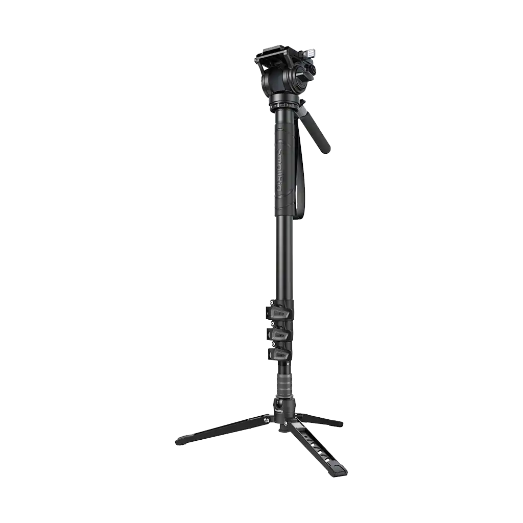 SmallRig Aluminum Alloy Monopod with Fluid Head