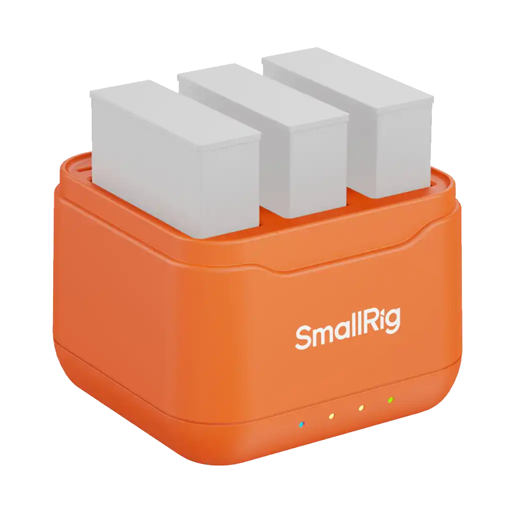 SmallRig Camera Battery Charger for DJI Action 6, Action 5 Pro and Osmo 360