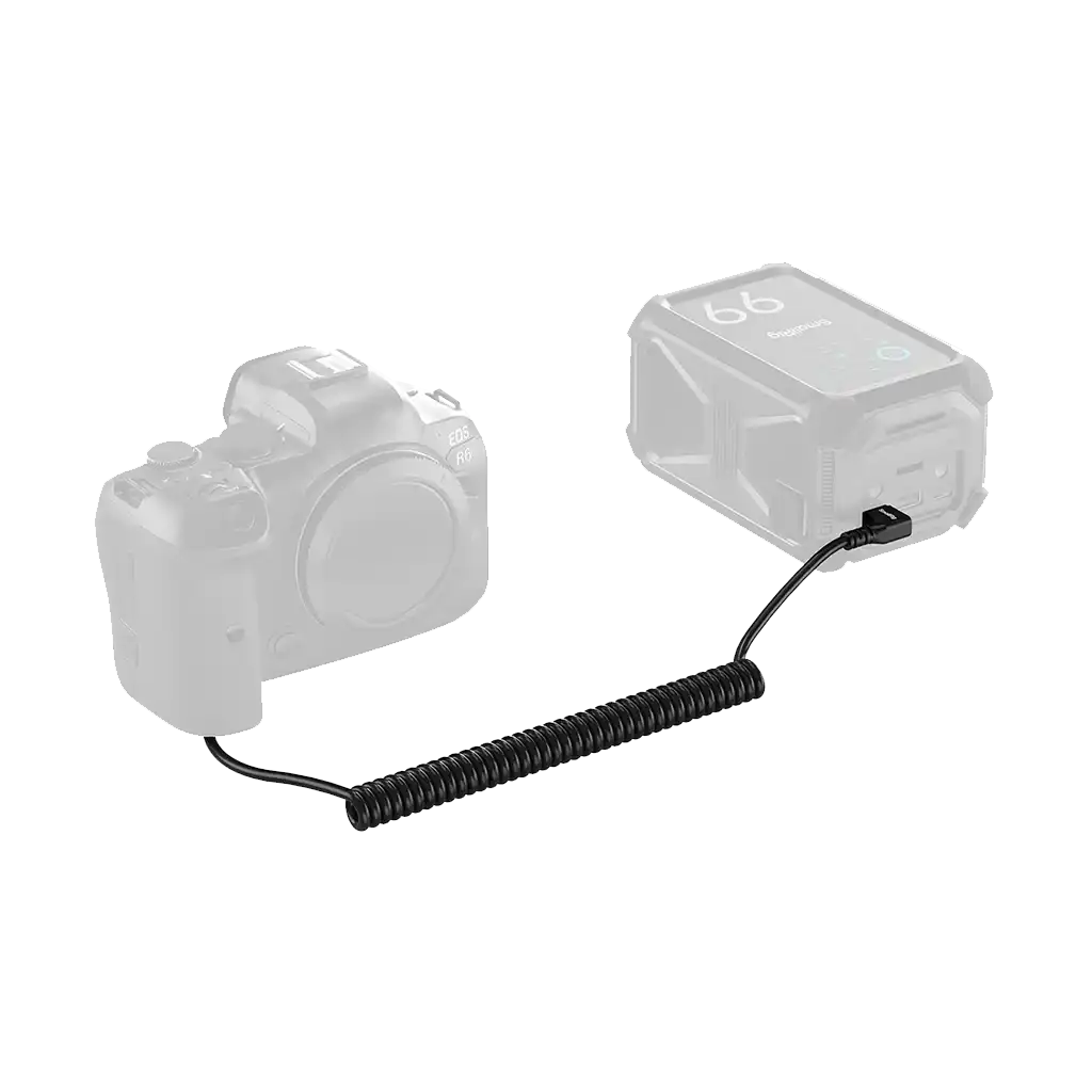 SmallRig Dummy Battery Power Cable for USB-C for Canon LP-E6P