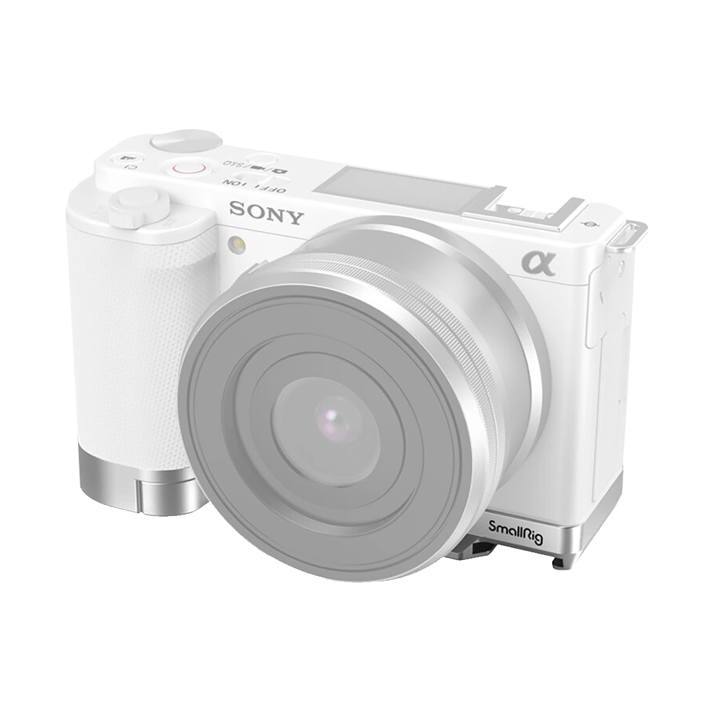 SmallRig Extension Grip for Sony ZV-E10 (Silver)