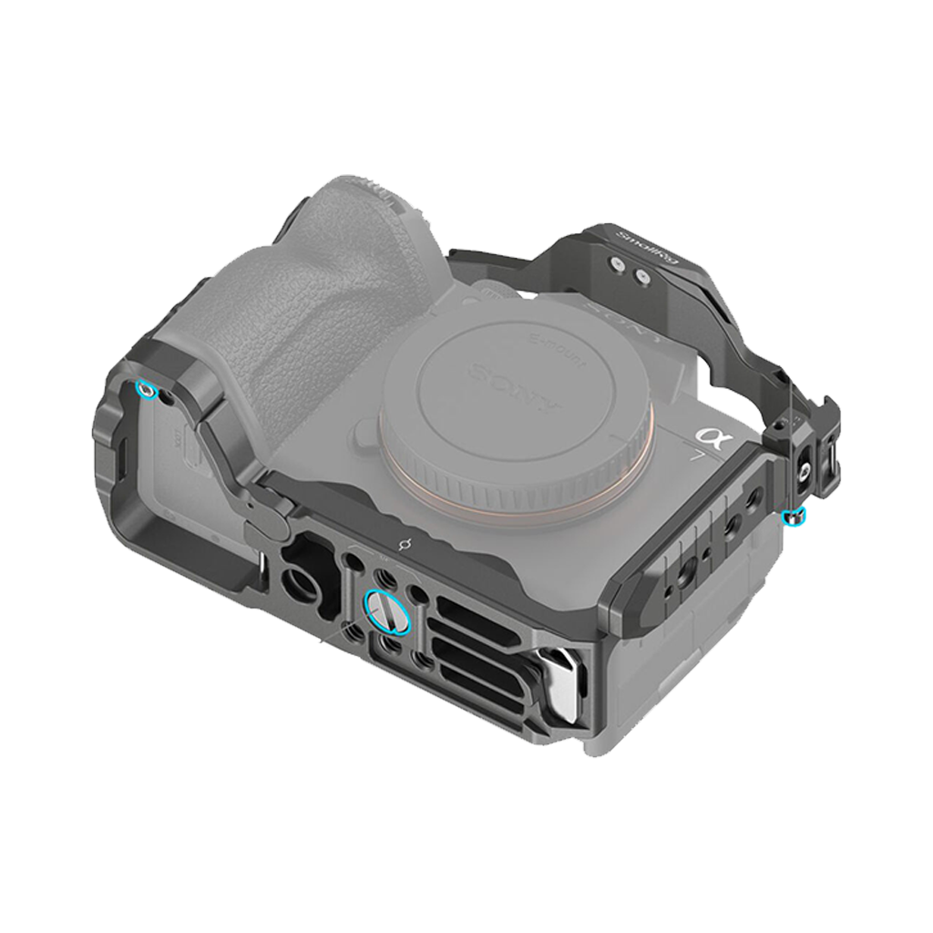 SmallRig HawkLock Quick Release Cage Kit for Sony a7R V, a7 IV and a7S III