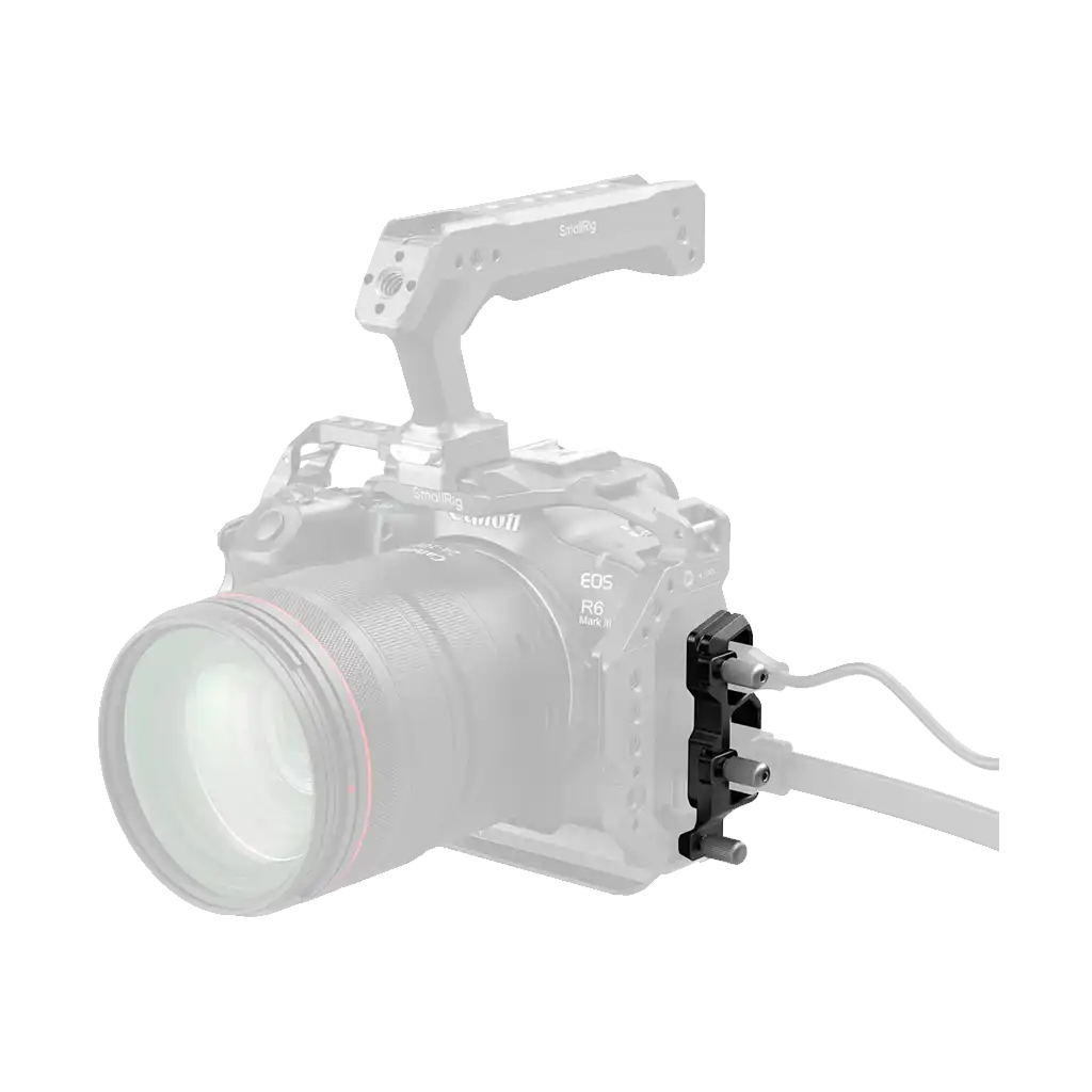 SmallRig HDMI / USB-C Cable Clamp for Canon EOS R6 Mark III and R5 Mark II Cage