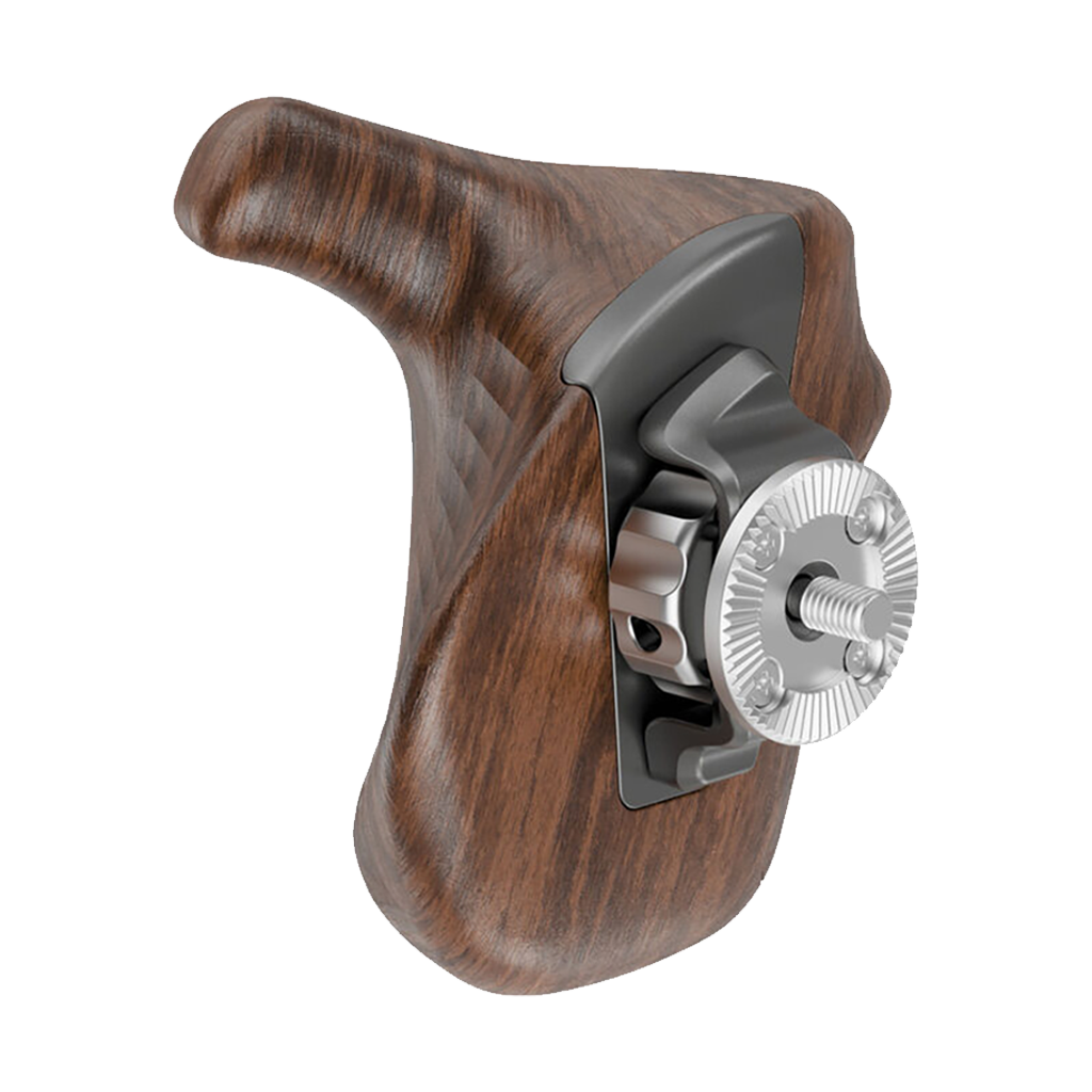 SmallRig ImageGrip Rotating Wooden Handle with ARRI-Style Rosette (Left Side)