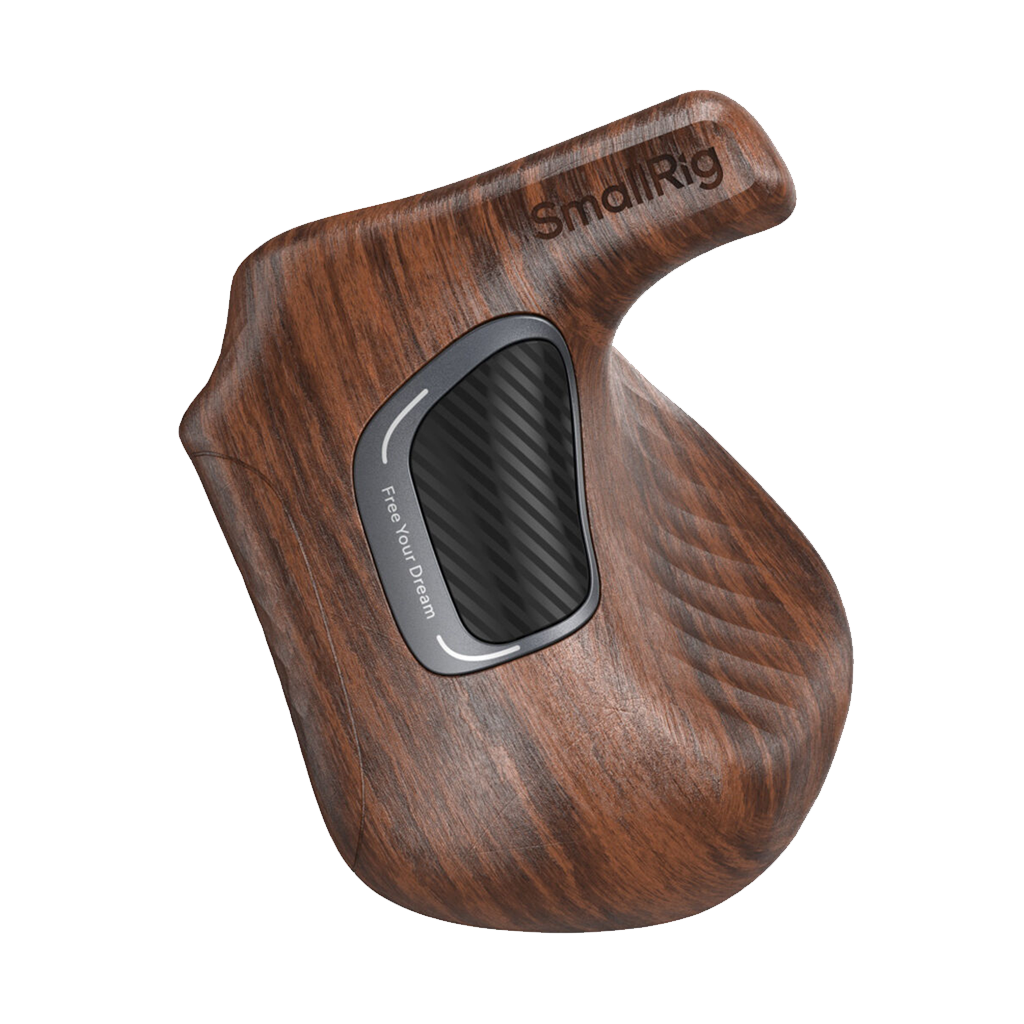 SmallRig ImageGrip Rotating Wooden Handle with ARRI-Style Rosette (Left Side)