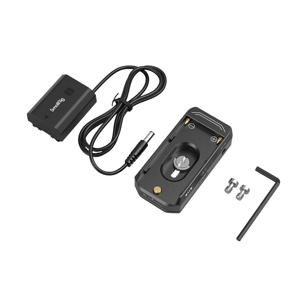 SmallRig L-Series/NP-F Battery Adapter Plate with NP-FZ100 Dummy Battery Kit (Advanced Edition)