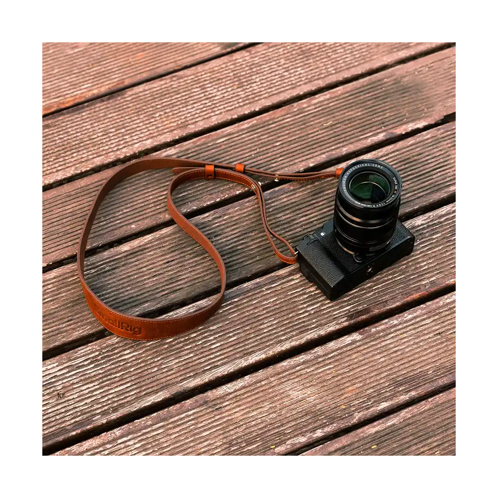 SmallRig Leather Camera Shoulder Strap (Brown)