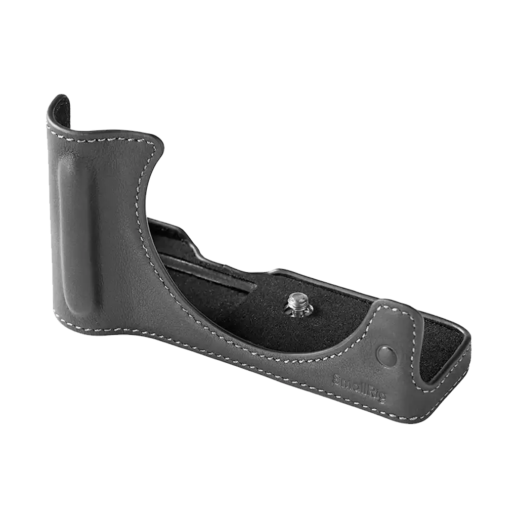 SmallRig Leather Half Case for Canon EOS R50 V (Black)