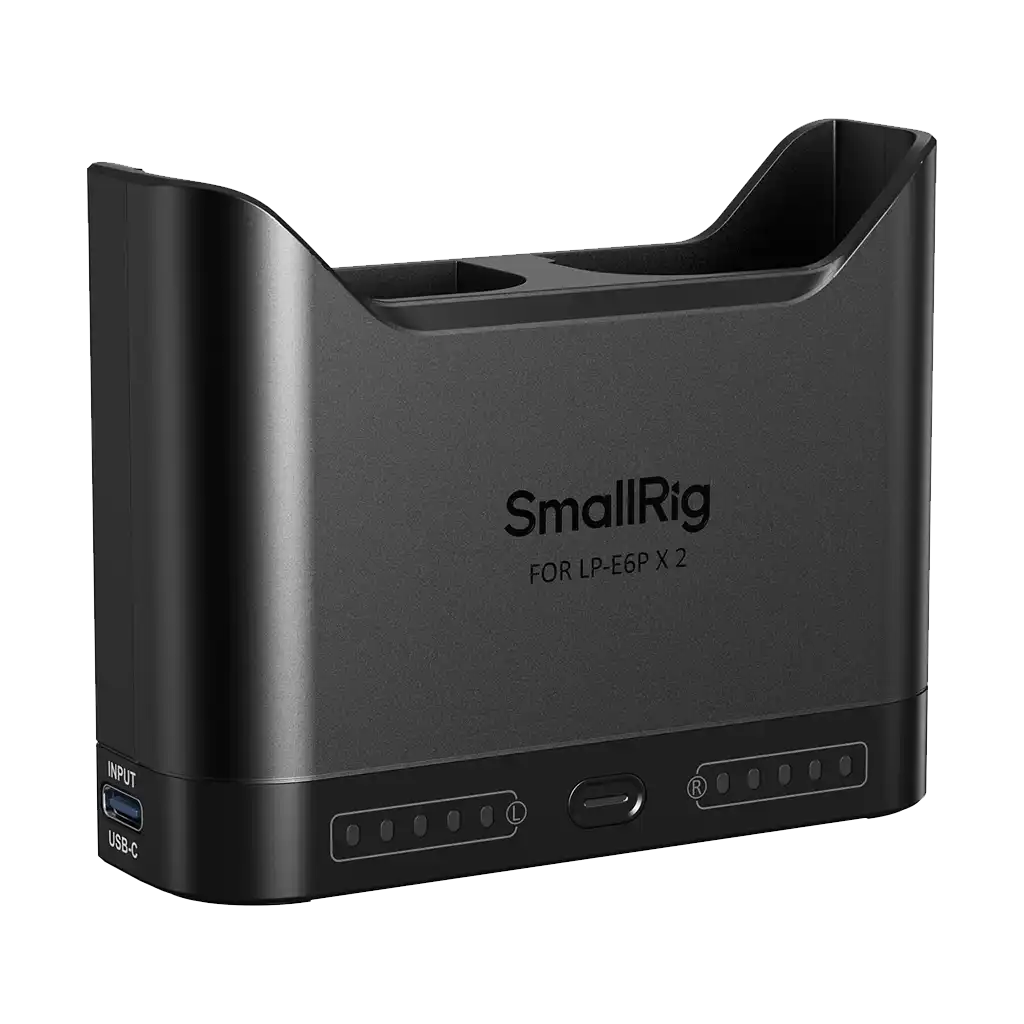 SmallRig LP-E6P Camera Battery Double Bay Charger