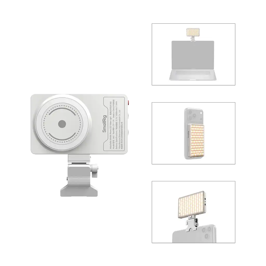 SmallRig M3 Bi-Color LED Video Light Mobile Phones (White)