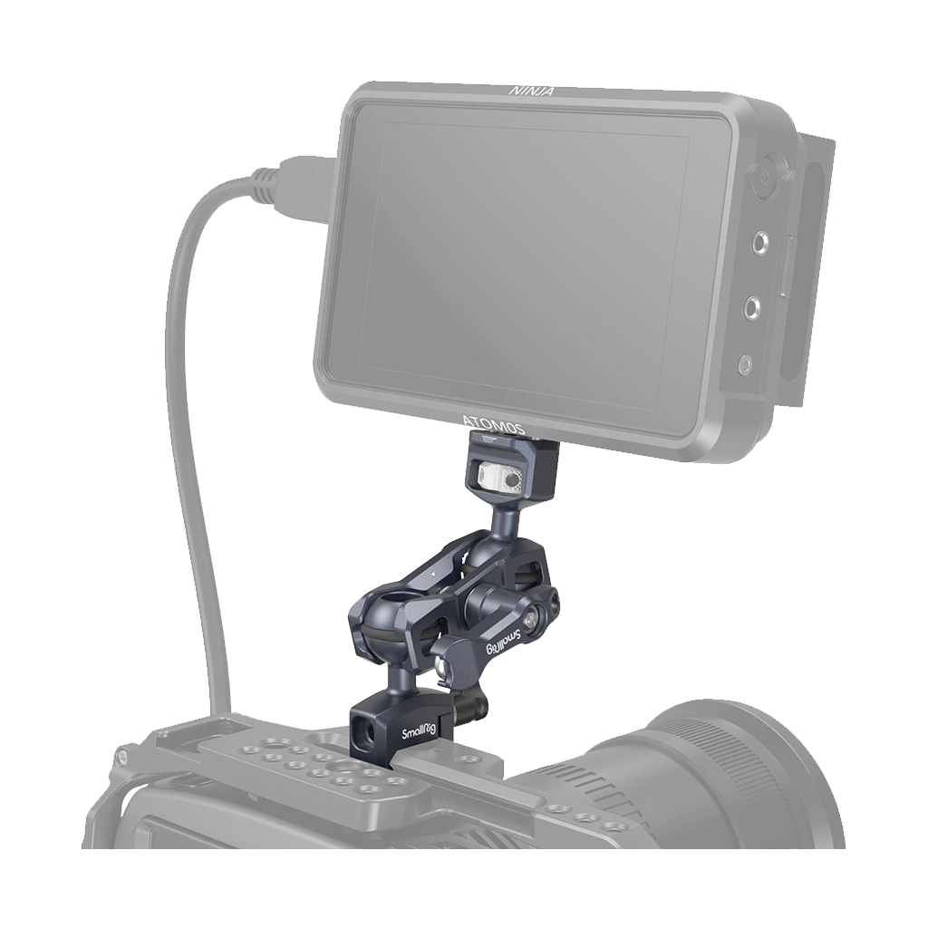 SmallRig Magic Arm with Dual Ball Heads (1/4"-20 Screw and NATO Clamp)