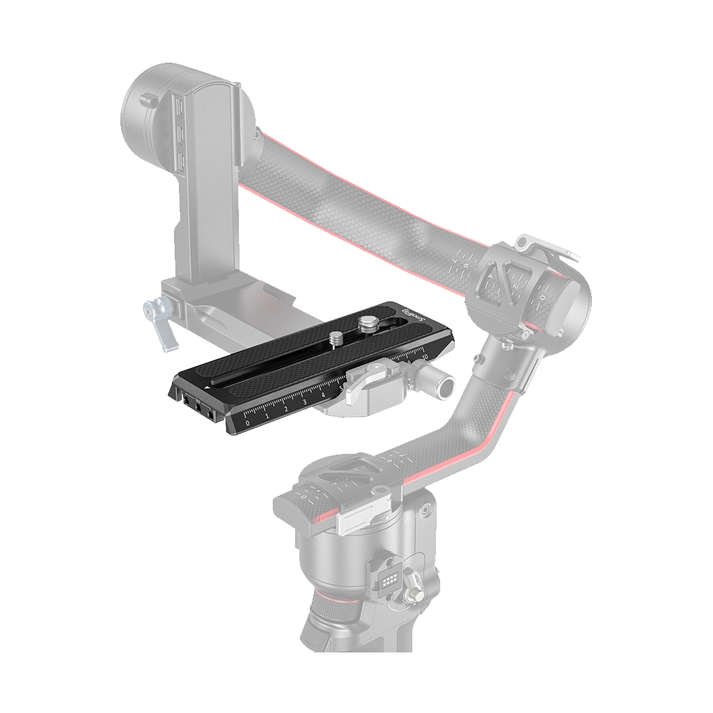 SmallRig Manfrotto-Style Quick Release Plate for DJI RS 3/RS 3 Pro/RS 2/RSC 2/Ronin-S Gimbals