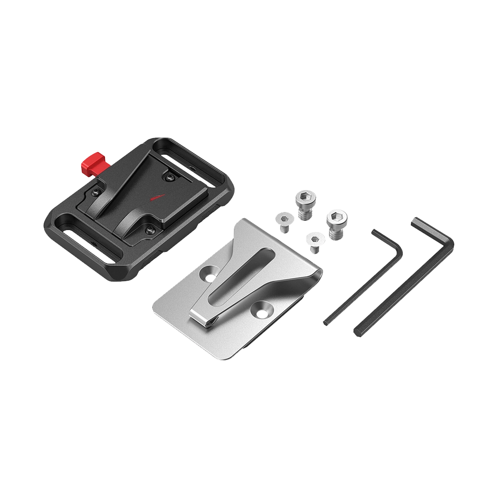 SmallRig Mini V-Lock Battery Plate with Belt Clip
